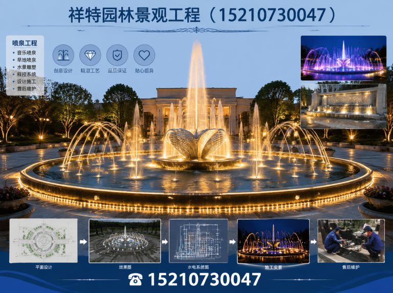 满城区祥特园林景观工程展示图